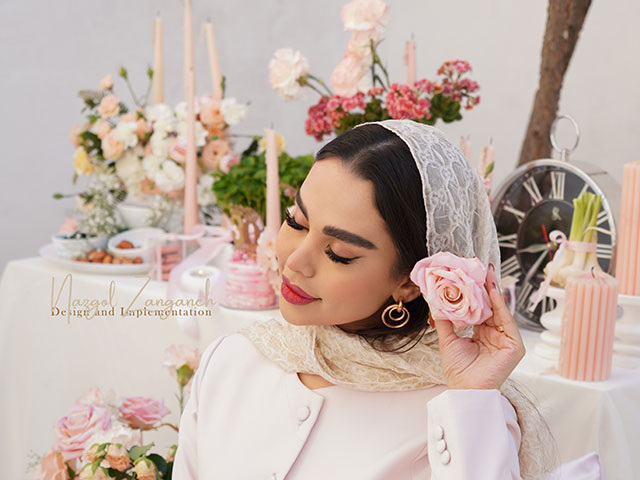 عکاسی محصول - مدلینگ - لباس - گل آرایی