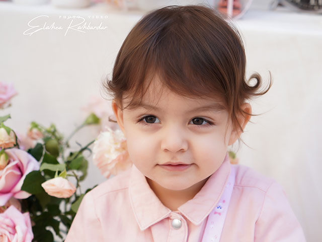 عکاسی کودک - مدلینگ - گل آرایی